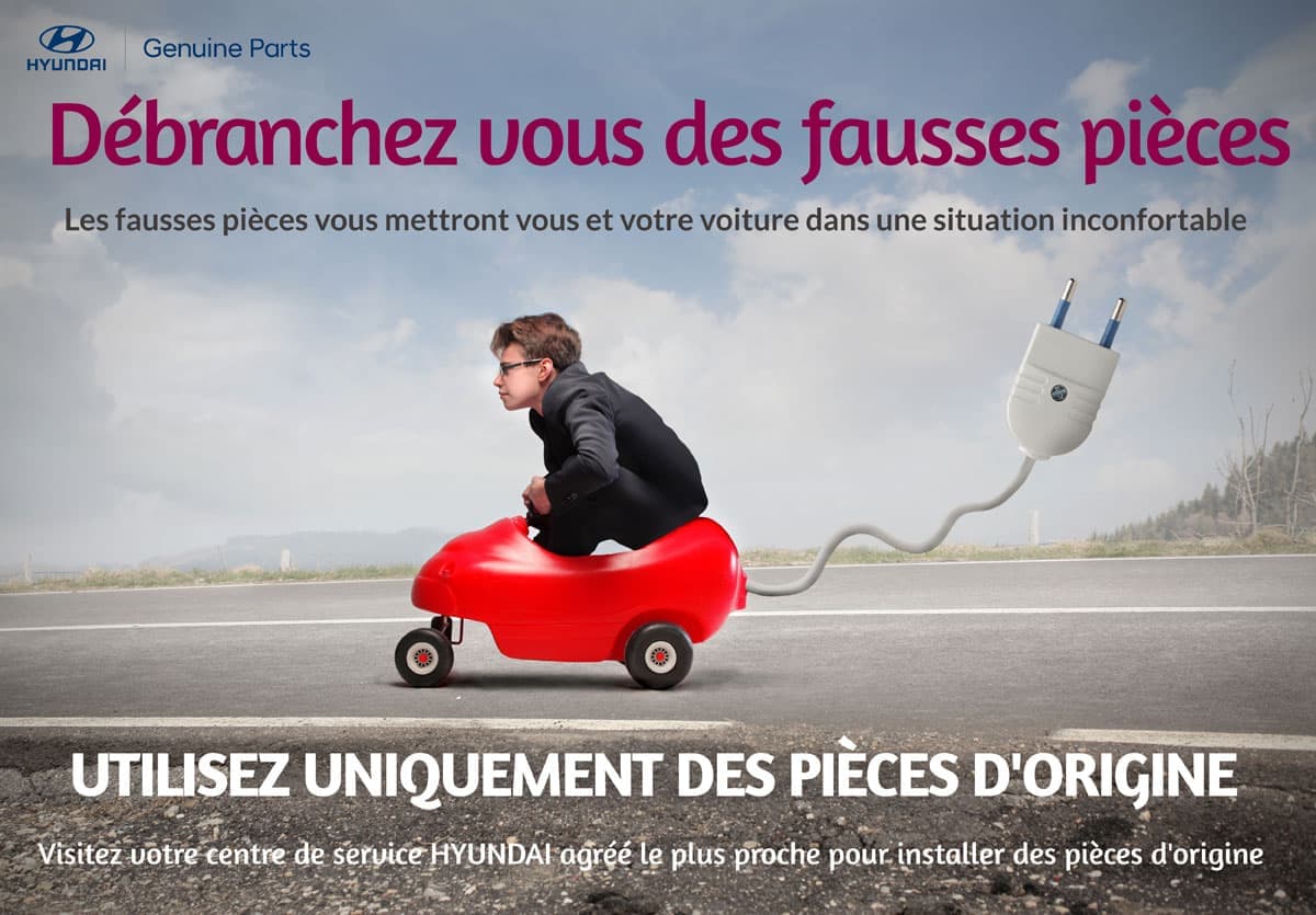 Pièces d'origine Hyundai — qualité garantie